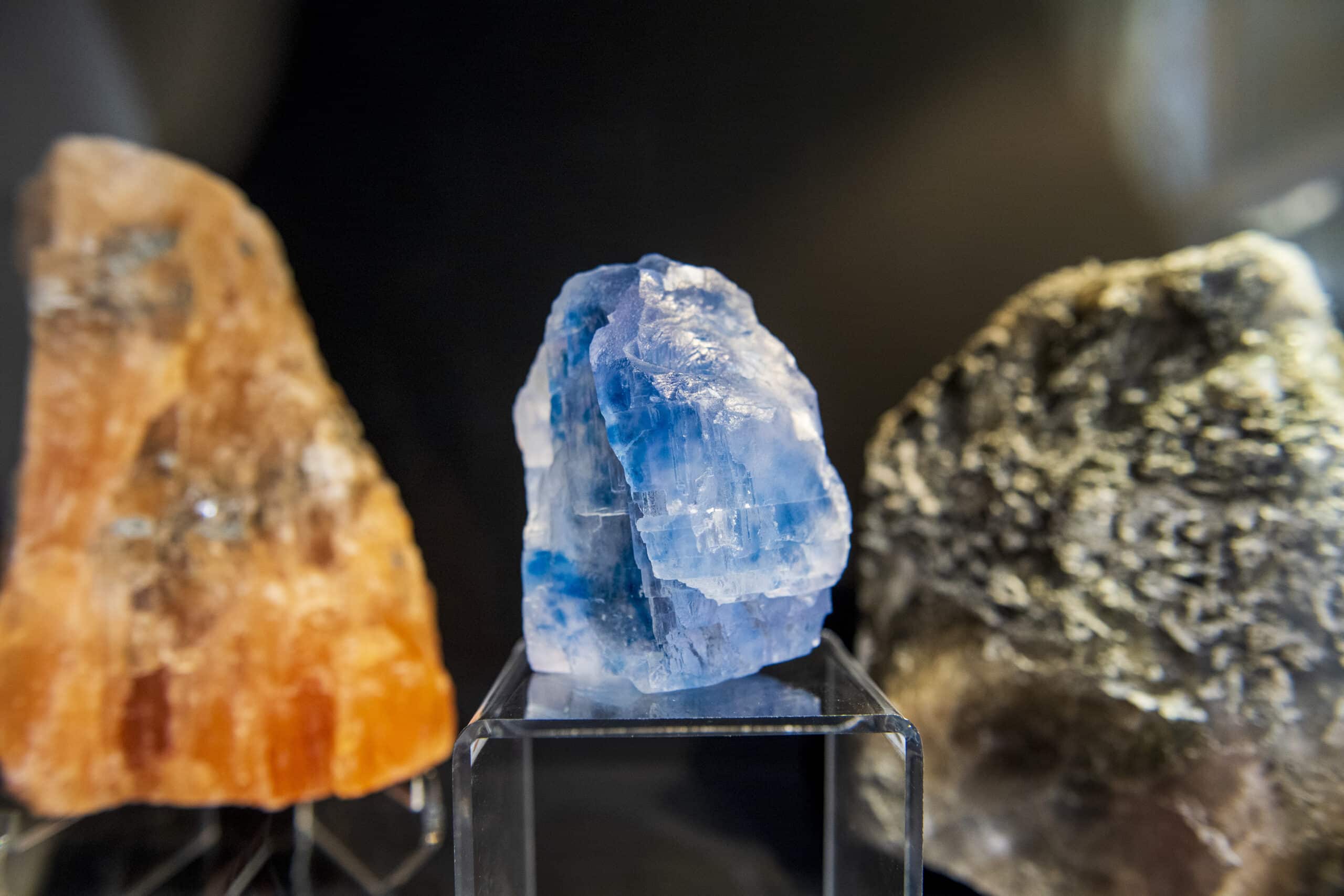 Pierres exposées au Musée Départemental du Sel