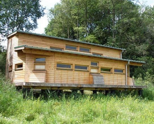 Maison des oiseaux du Domaine départemental de Lindre