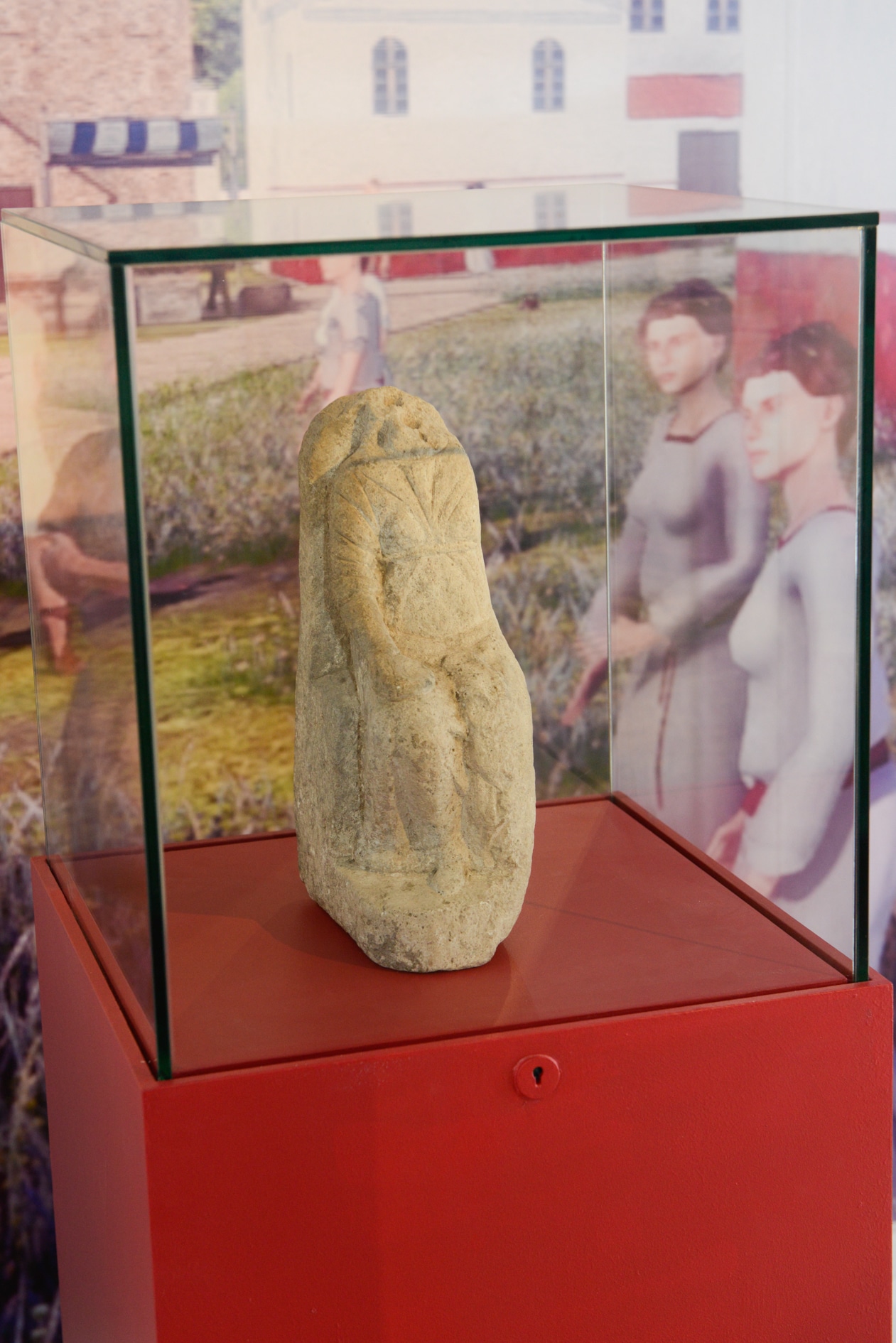 Statut exposée au Musée départemental du Sel