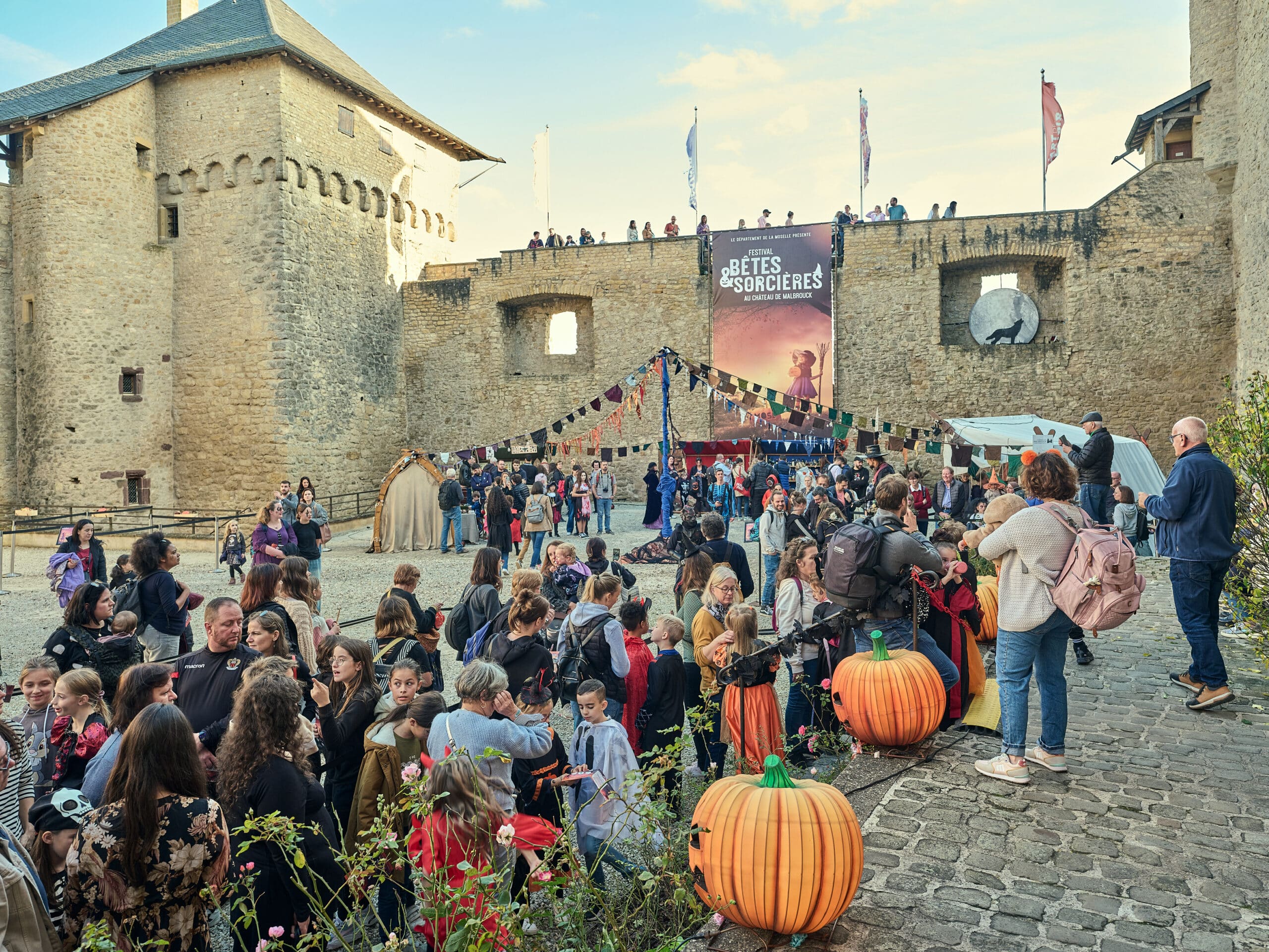 Photographie de l'événement Bêtes et sorcières du Château de Malbrouck