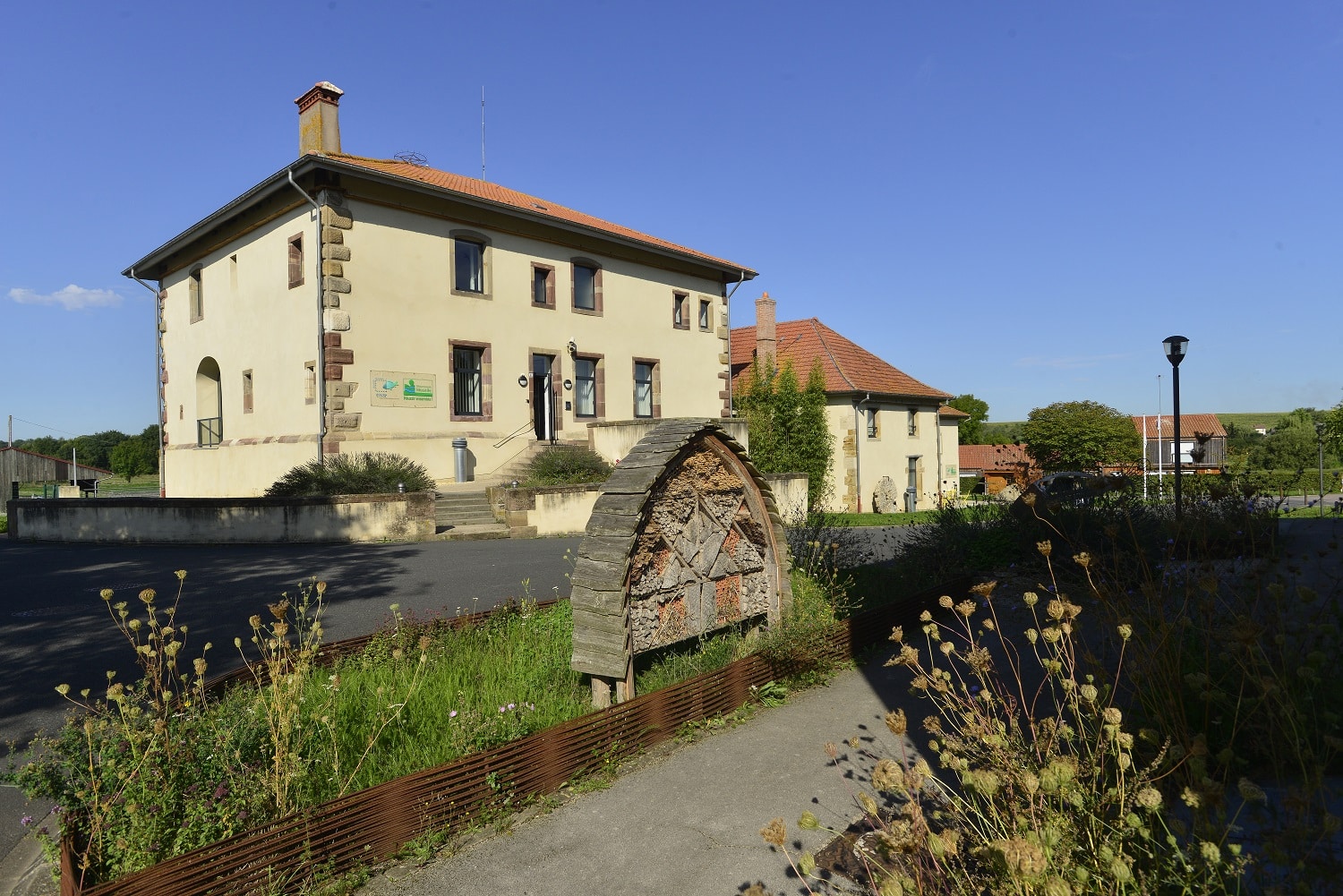 Accueil du Domaine départemental de Lindre