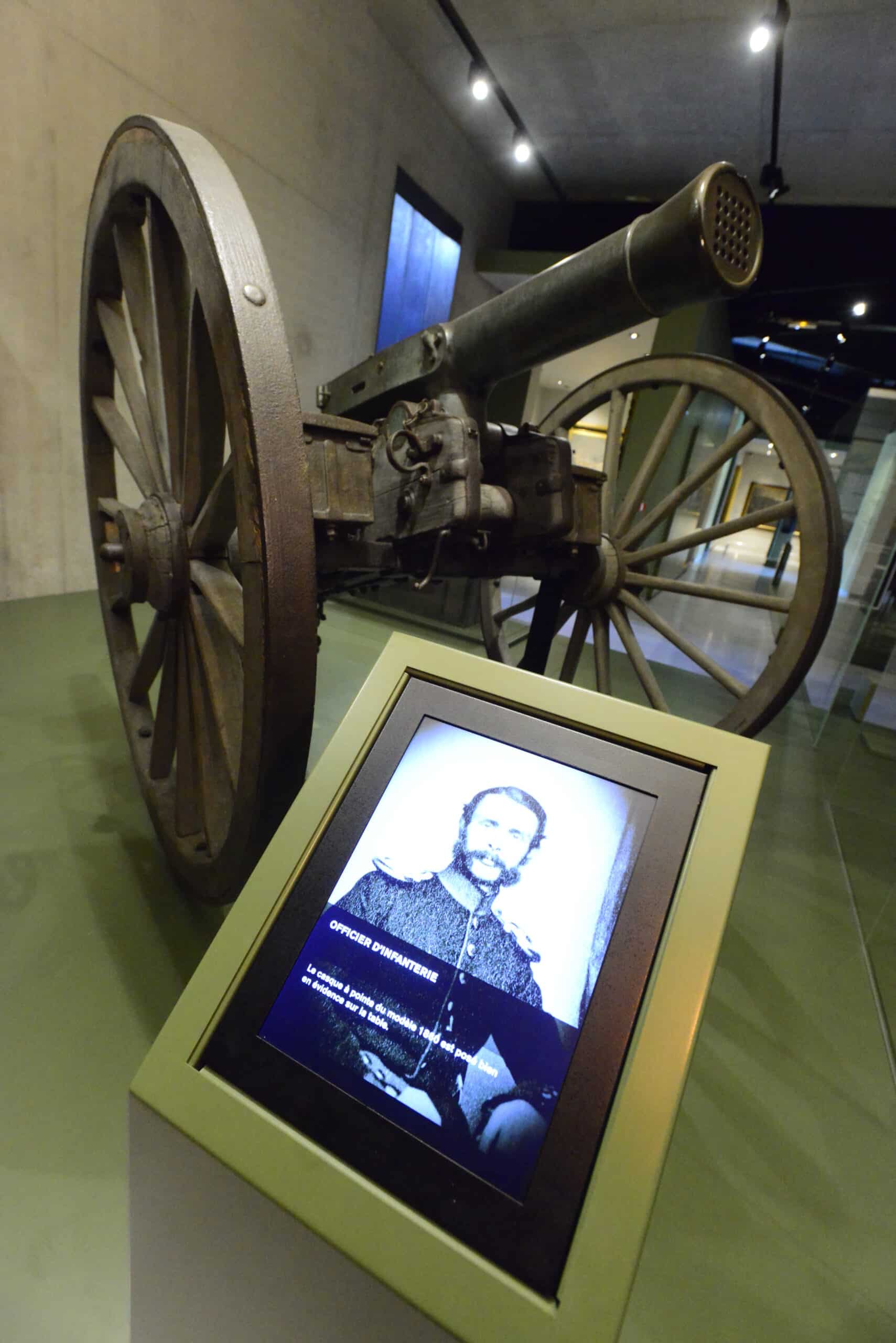 Arme présente dans le Musée de la Guerre de 1870 et de l'Annexion