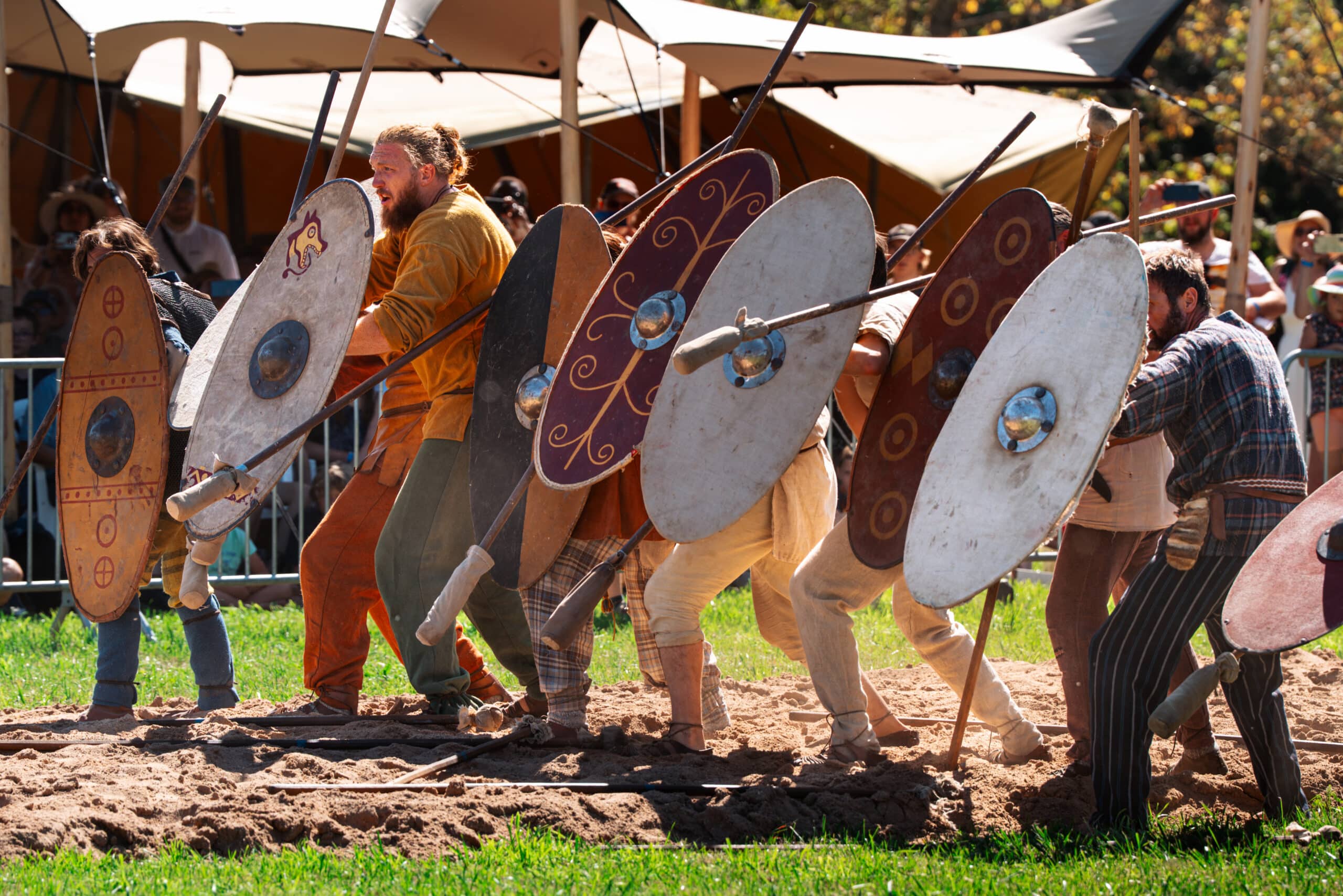 Reconstitution de combats romains