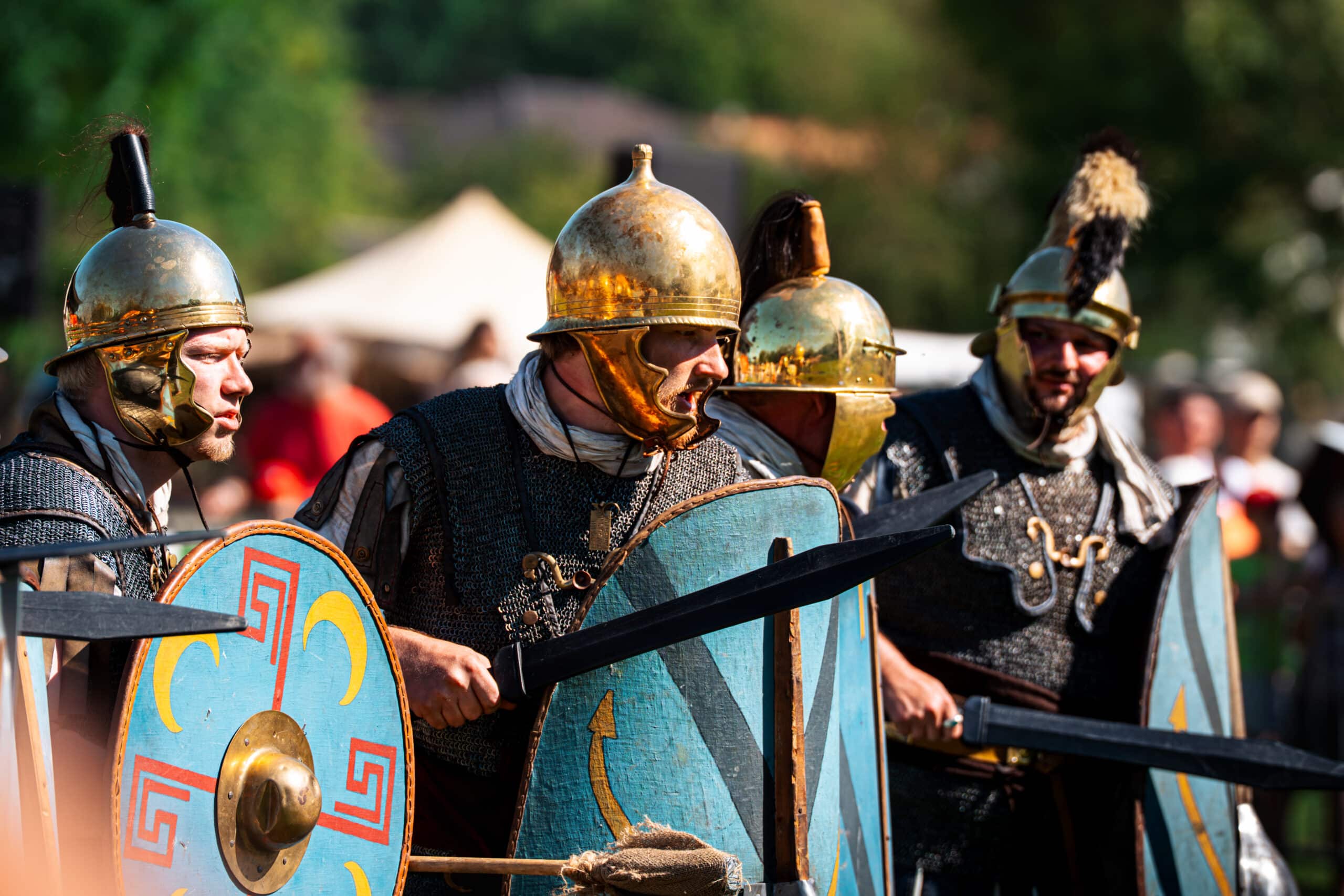 Reconstitution de combats romains