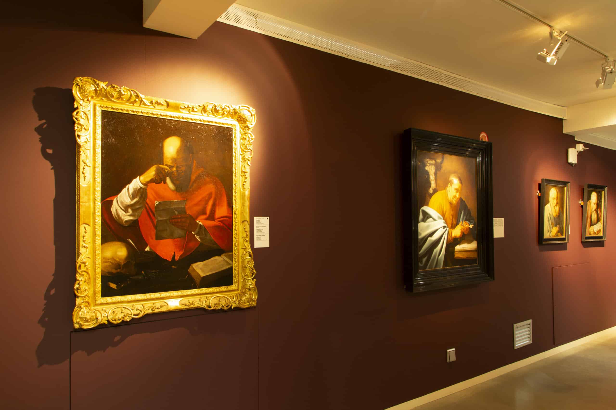 Exposition de tableaux au Musée départemental Georges de La Tour